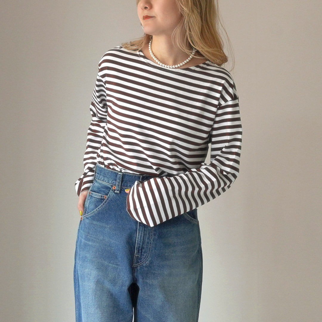 【20%OFF】SHINZONE(シンゾーン) マリンボーダーTシャツ 19SMSCU93 2024年モデル