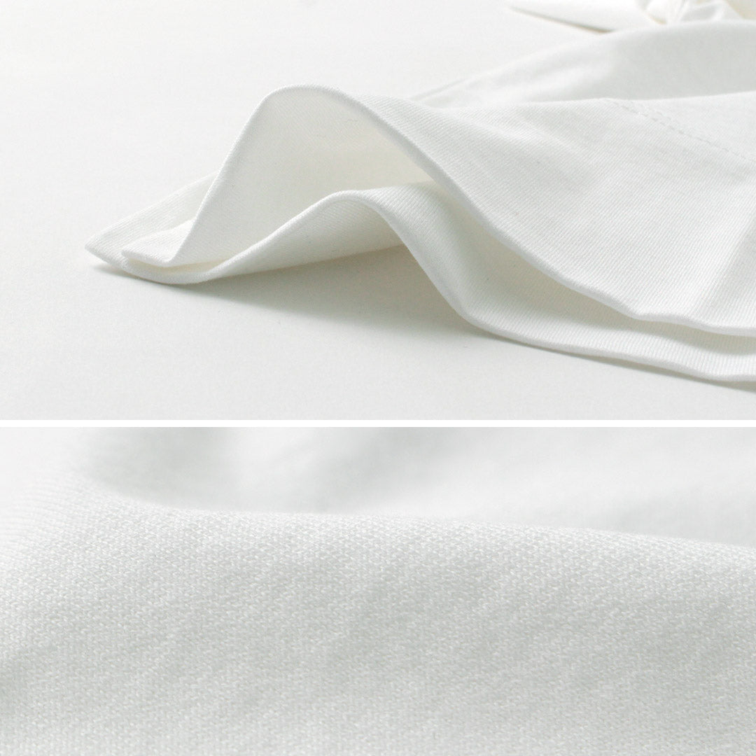 【30%OFF】GICIPI(ジチピ) ブロンゾ 5分袖ハイネック リラックスフィットTシャツ