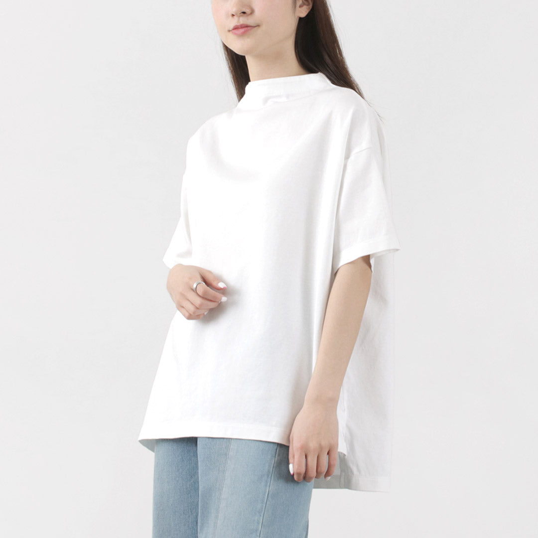 COMMENCEMENT(コメンスメント) ボトルネック ショートスリーブTシャツ
