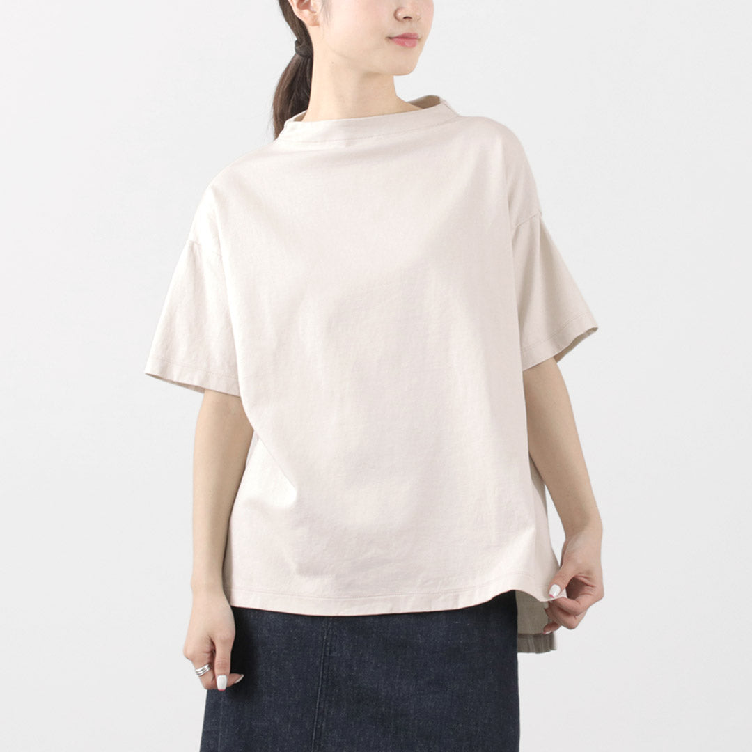 COMMENCEMENT(コメンスメント) ボトルネック ショートスリーブTシャツ
