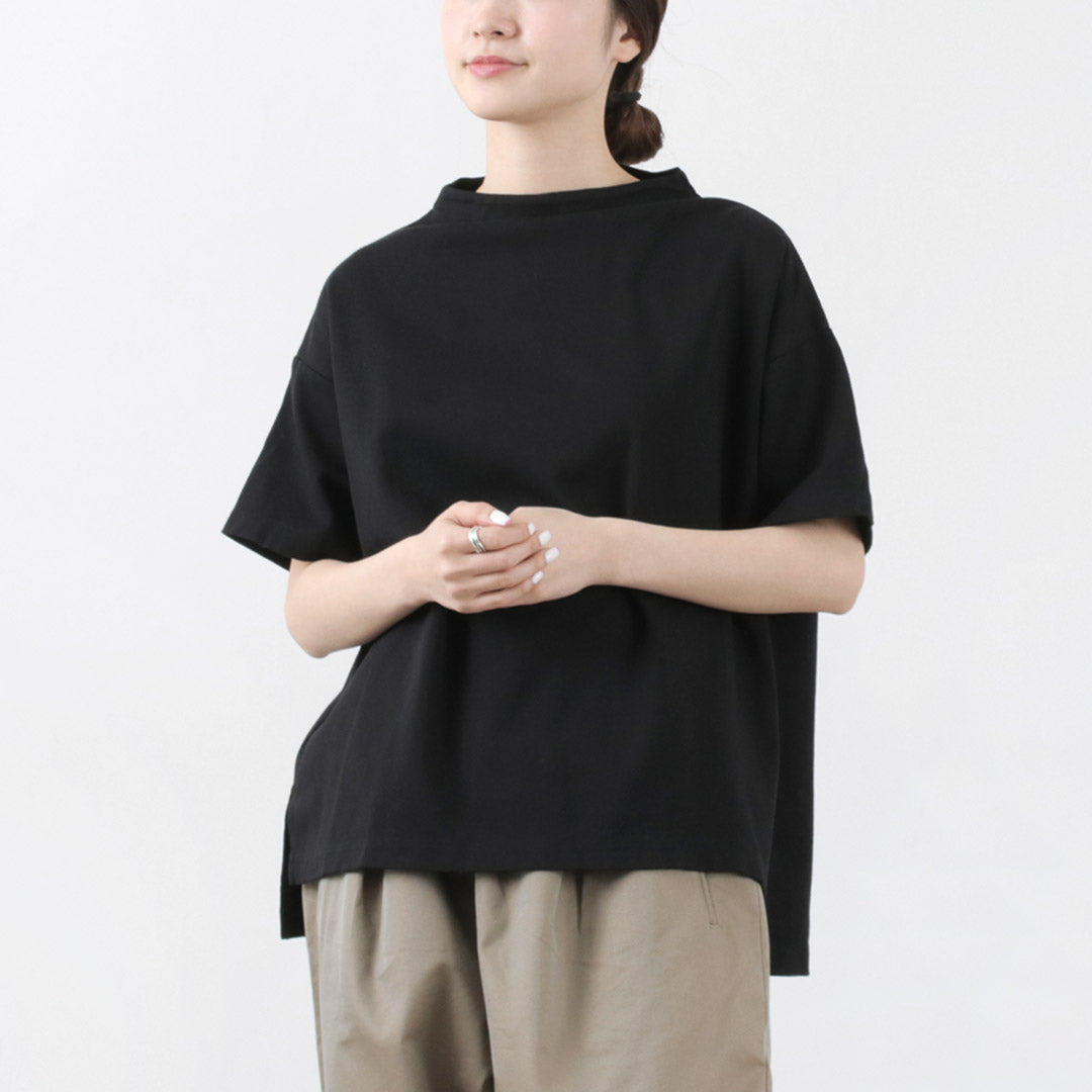 COMMENCEMENT(コメンスメント) ボトルネック ショートスリーブTシャツ