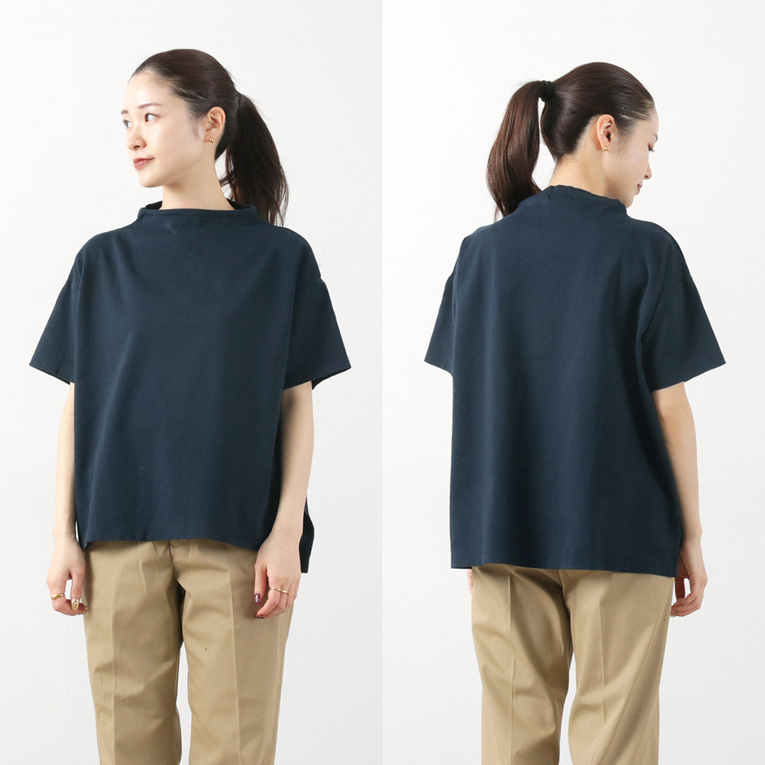 COMMENCEMENT(コメンスメント) ボトルネック ショートスリーブTシャツ