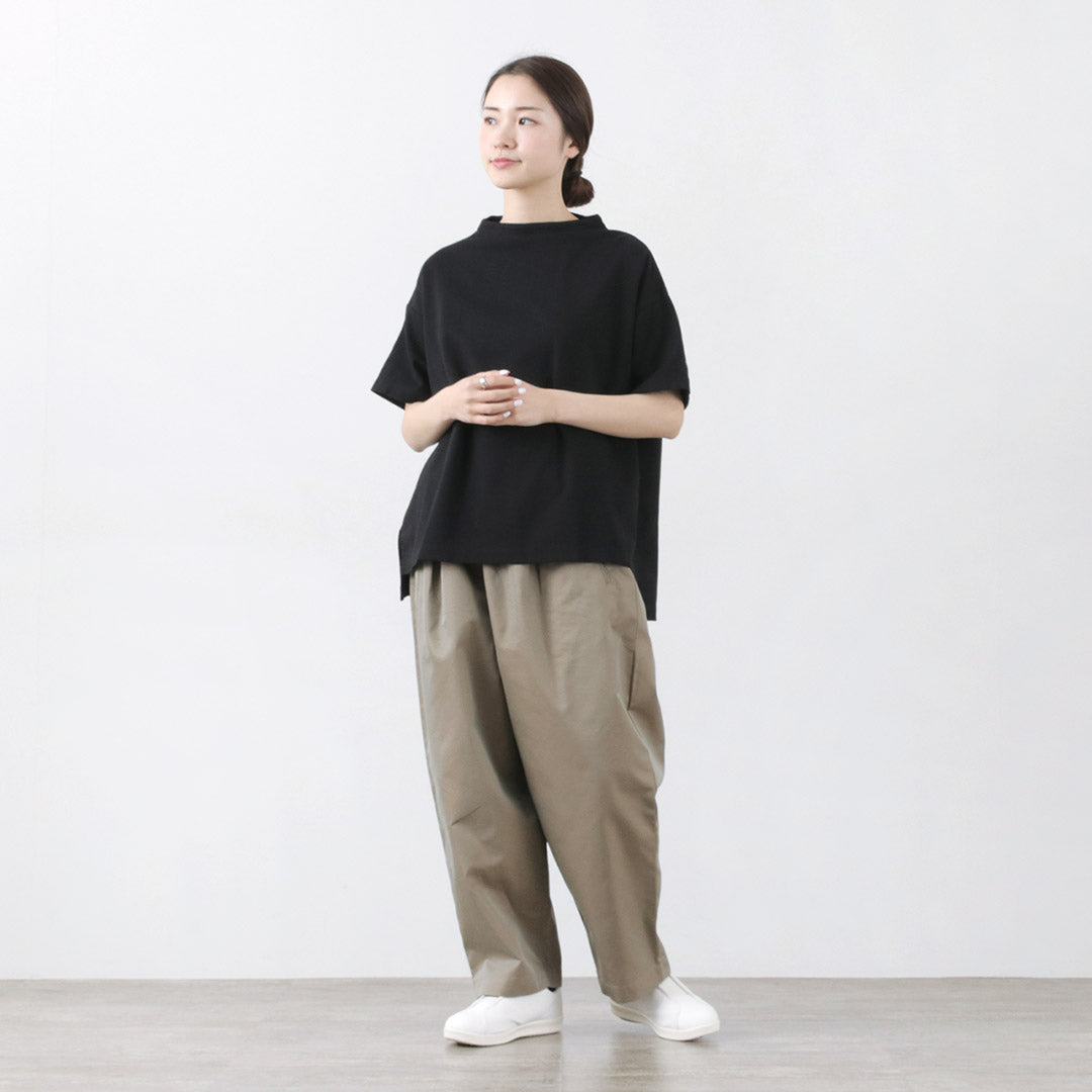COMMENCEMENT(コメンスメント) ボトルネック ショートスリーブTシャツ