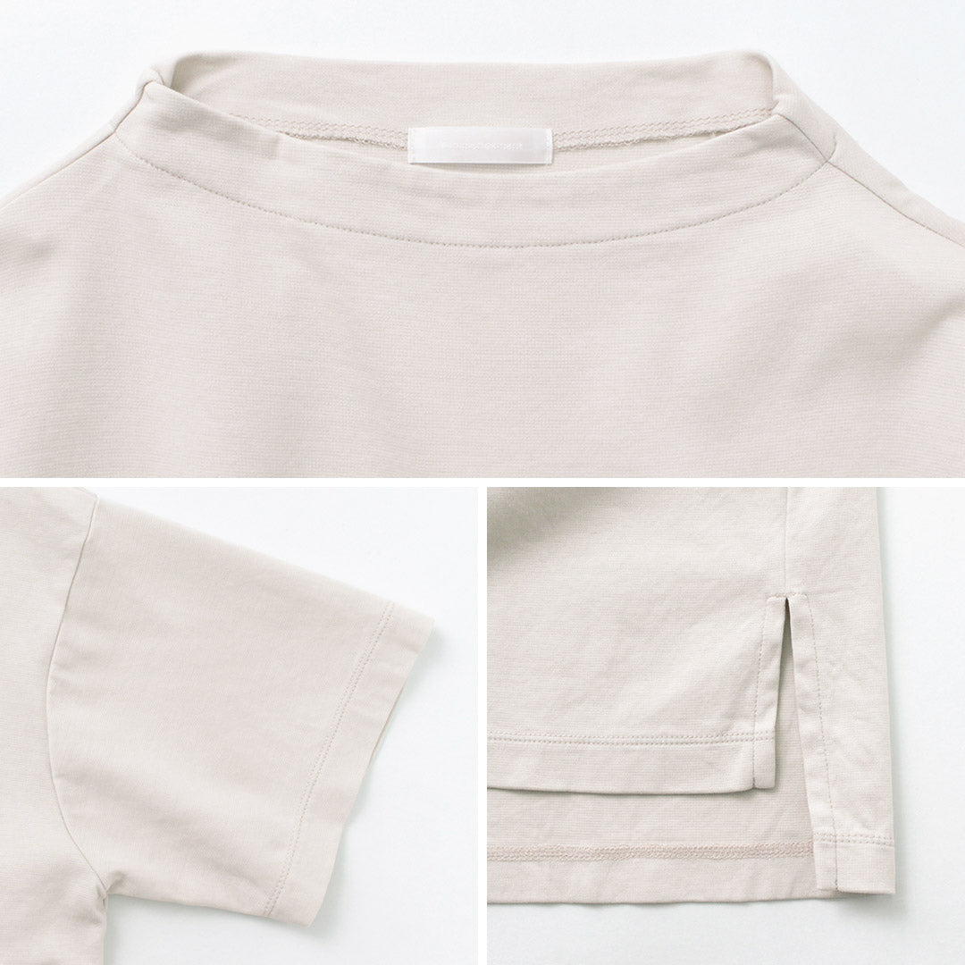 COMMENCEMENT(コメンスメント) ボトルネック ショートスリーブTシャツ