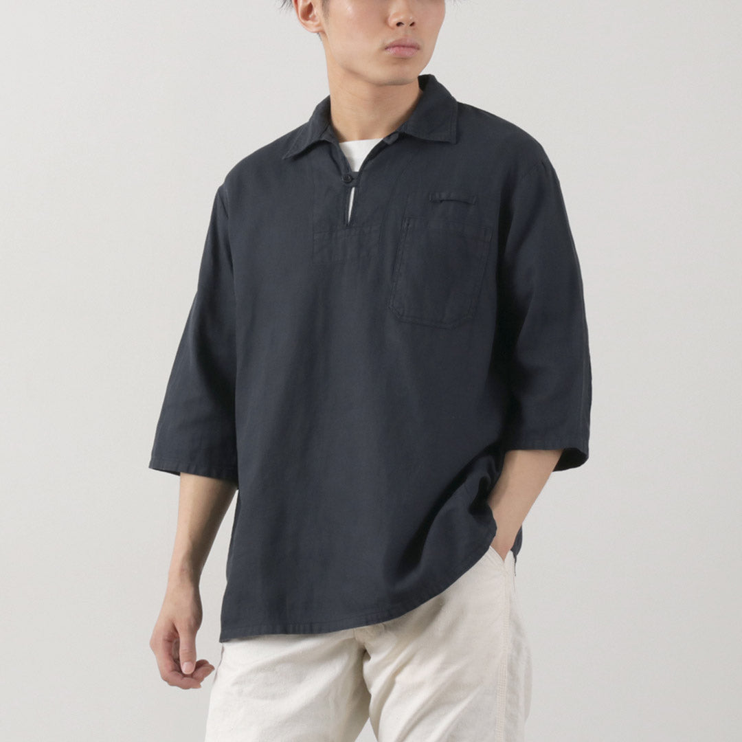 JAPAN BLUE JEANS(ジャパンブルージーンズ) CODE:SILVER ミリタリープルオーバーシャツ