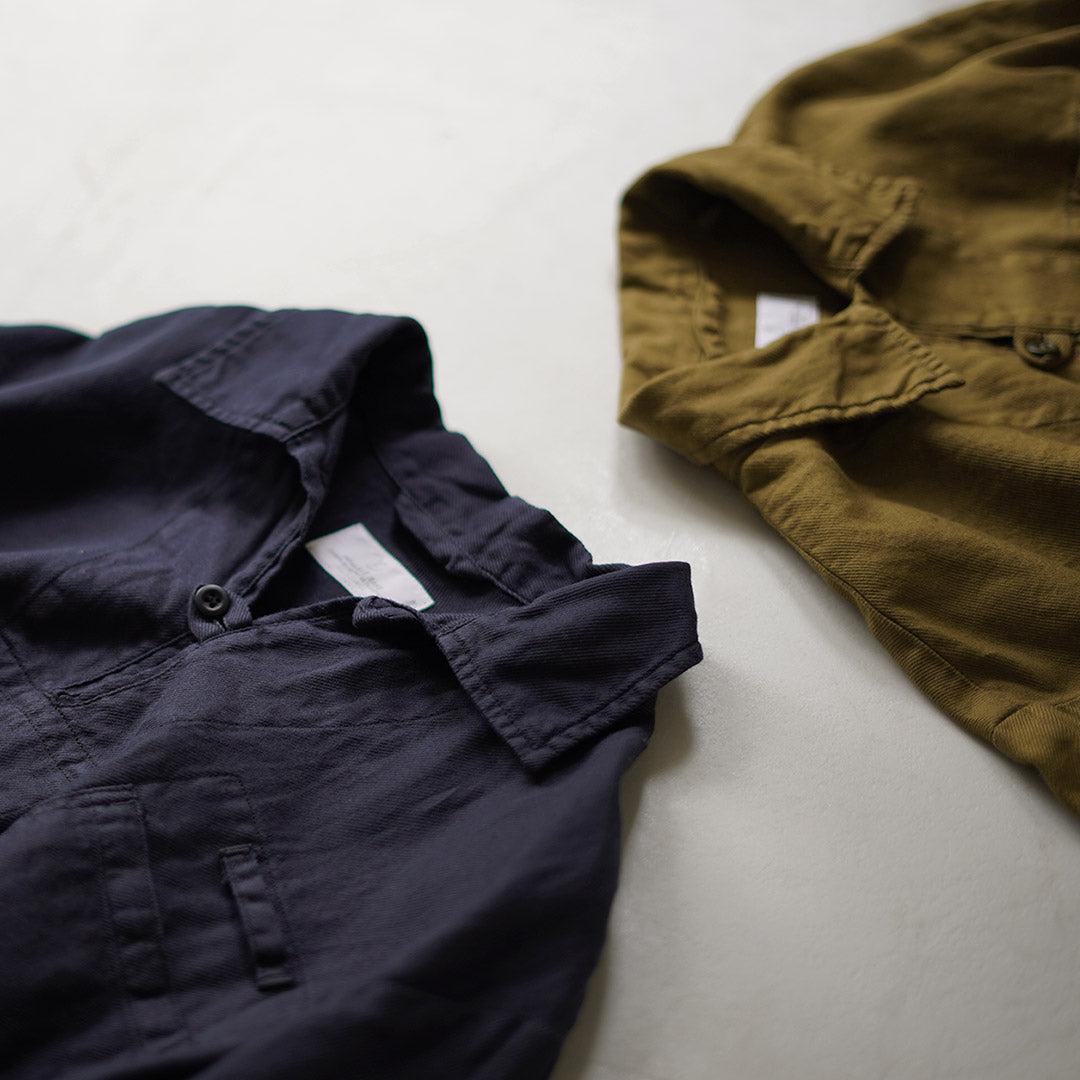 JAPAN BLUE JEANS(ジャパンブルージーンズ) CODE:SILVER ミリタリープルオーバーシャツ