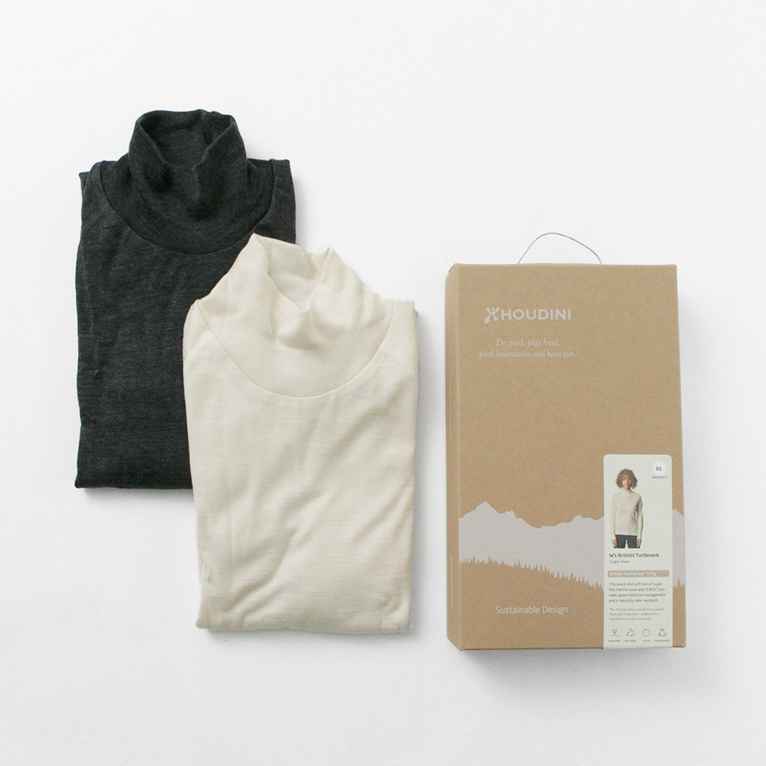 HOUDINI(フディーニ/フーディニ) W′s アクティビスト タートルネック