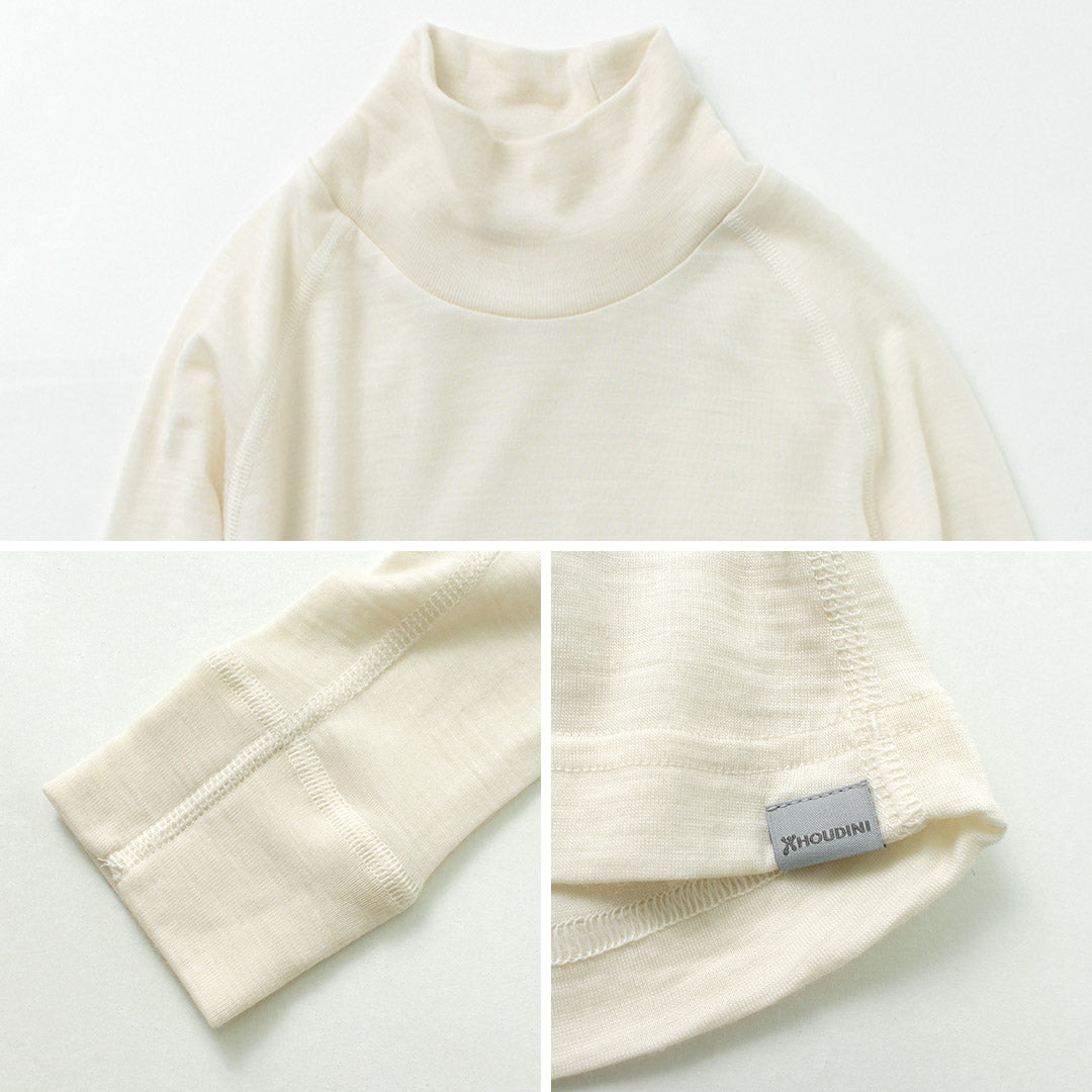 HOUDINI(フディーニ/フーディニ) W′s アクティビスト タートルネック