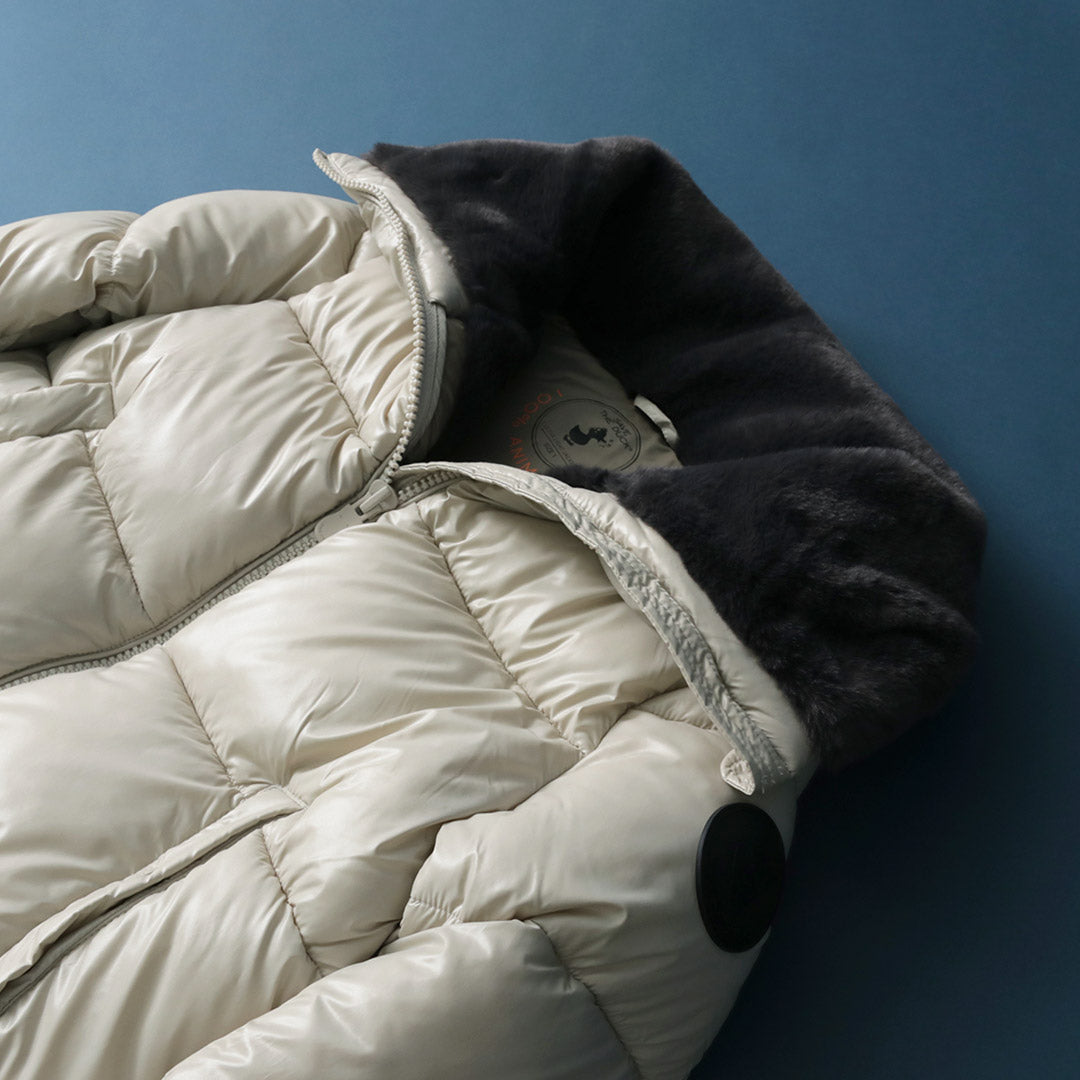 SAVE THE DUCK(セーブザダック) モマ シンセティック ダウン スタンドファーカラー ジャケット