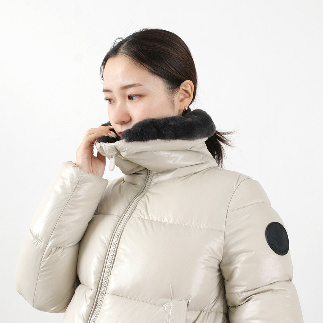 SAVE THE DUCK(セーブザダック) モマ シンセティック ダウン スタンドファーカラー ジャケット