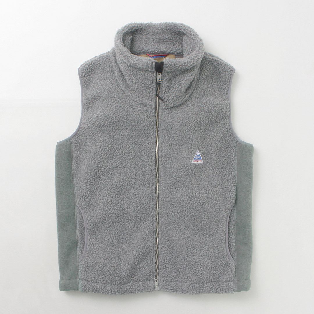 CAPE HEIGHTS（ケープハイツ） ブレイクハート ジレ ボンディング フリースベスト / レディース ボア BREAKHERT I GILET