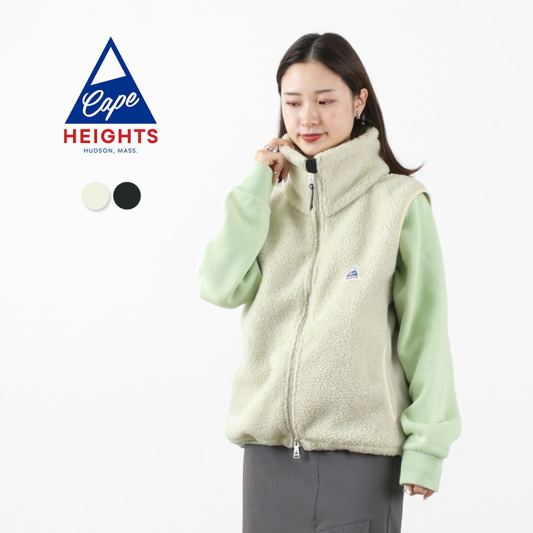 【30%OFF】CAPE HEIGHTS(ケープハイツ) ブレイクハート ジレ ボンディング フリースベスト 2022年モデル