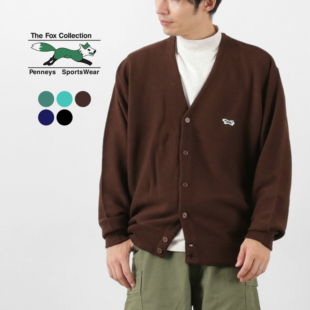 【50%OFF】THE FOX(ザ フォックス) フォックス カーディガン