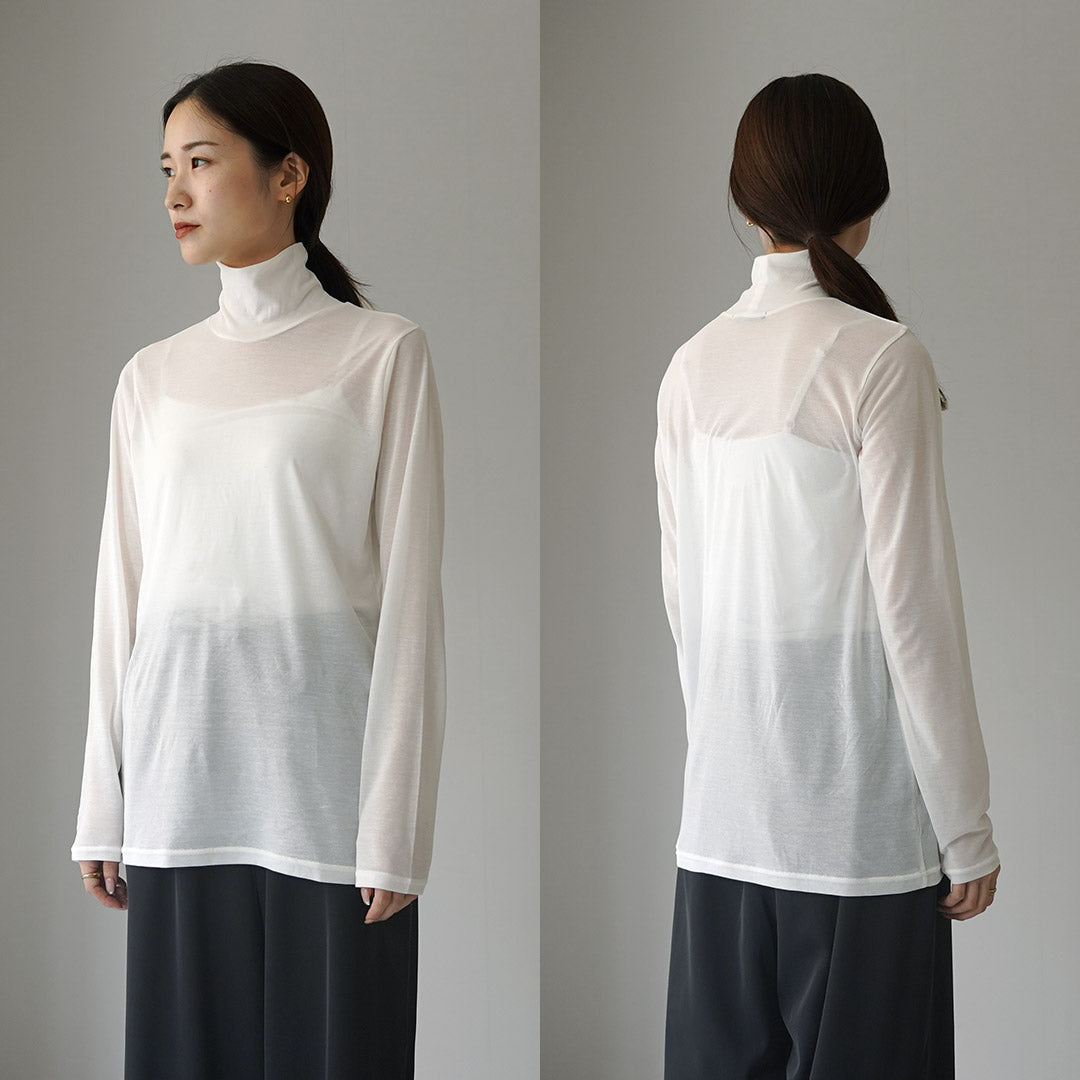 mizuiro ind(ミズイロインド) ハイネックプルオーバー