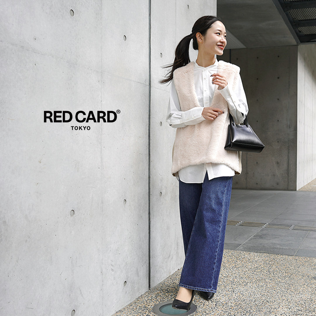 【30%OFF】RED CARD(レッドカード) フレディ ローライズ ワイドバギーデニム