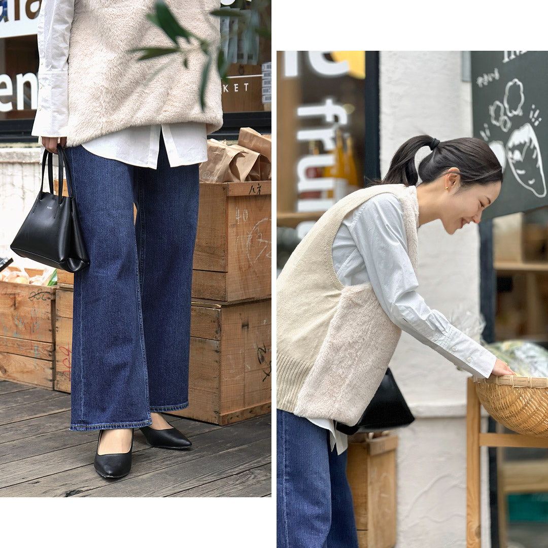 【30%OFF】RED CARD(レッドカード) フレディ ローライズ ワイドバギーデニム