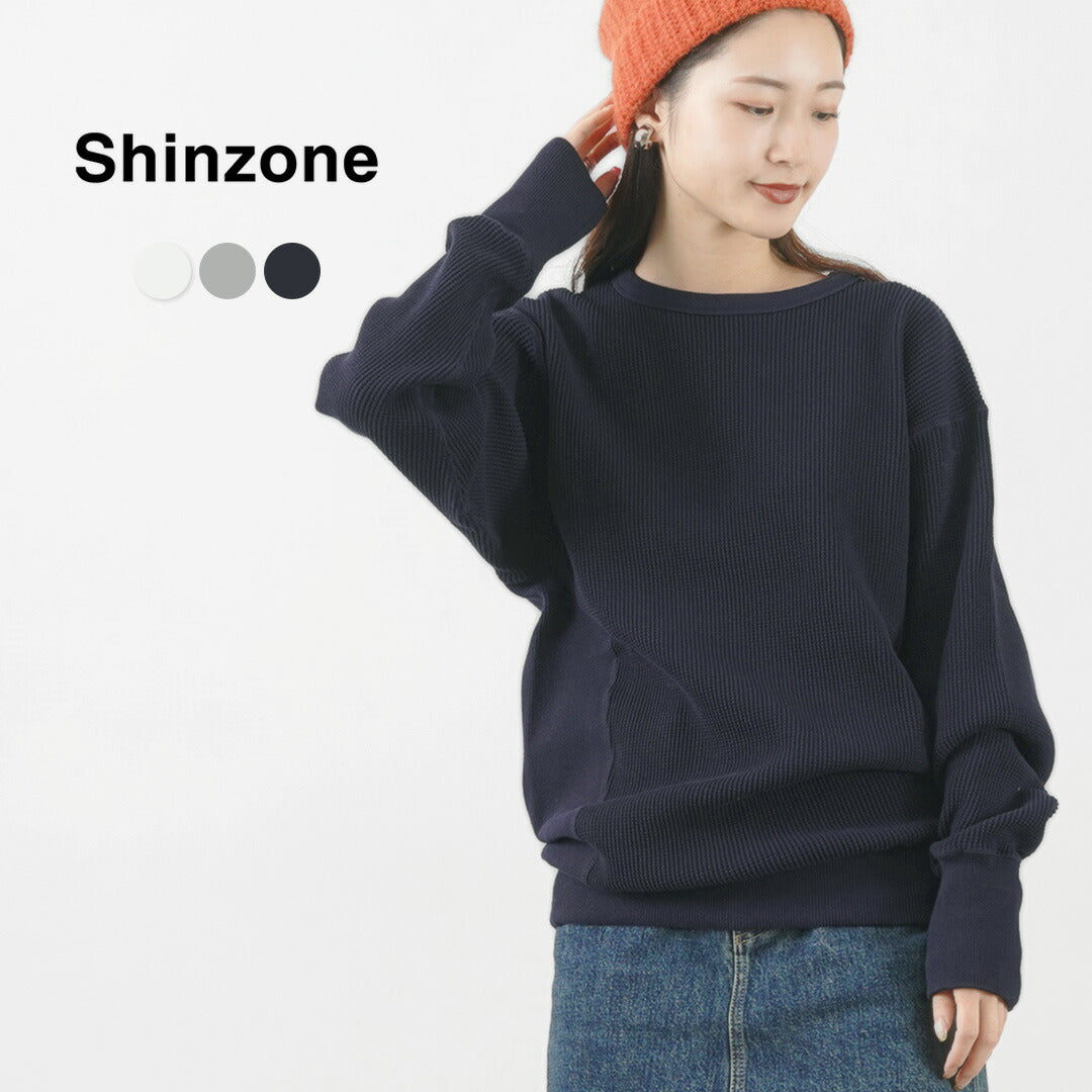 SHINZONE(シンゾーン) ワッフルプルオーバー 22MMSCU20