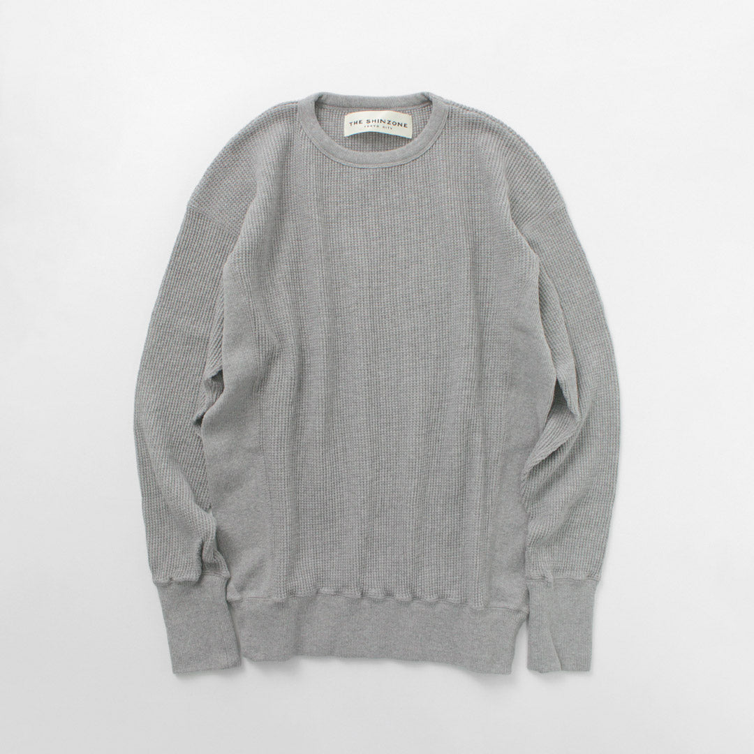 SHINZONE(シンゾーン) ワッフルプルオーバー 22MMSCU20