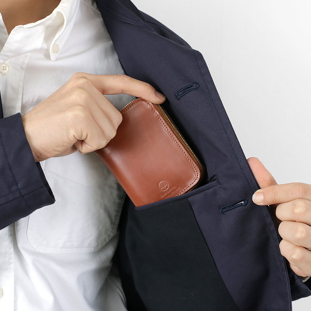 【正規品】GLENROYAL(グレンロイヤル) アラウンドジップ スモールウォレット