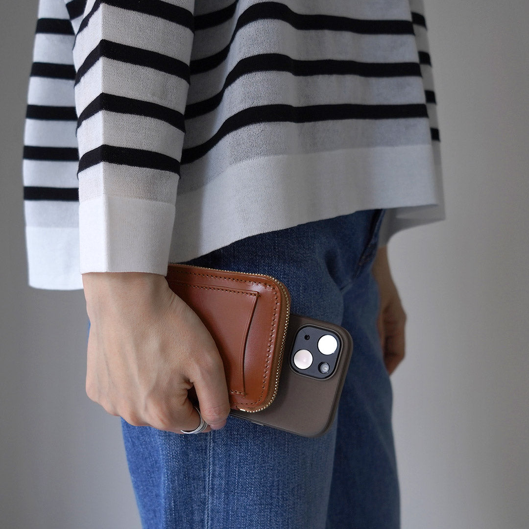 【正規品】GLENROYAL(グレンロイヤル) アラウンドジップ スモールウォレット