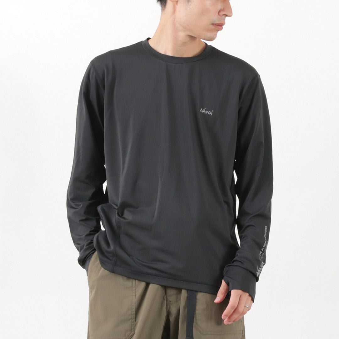 NANGA LONG SLEEVE RASH GUARDラッシュガード 長袖-