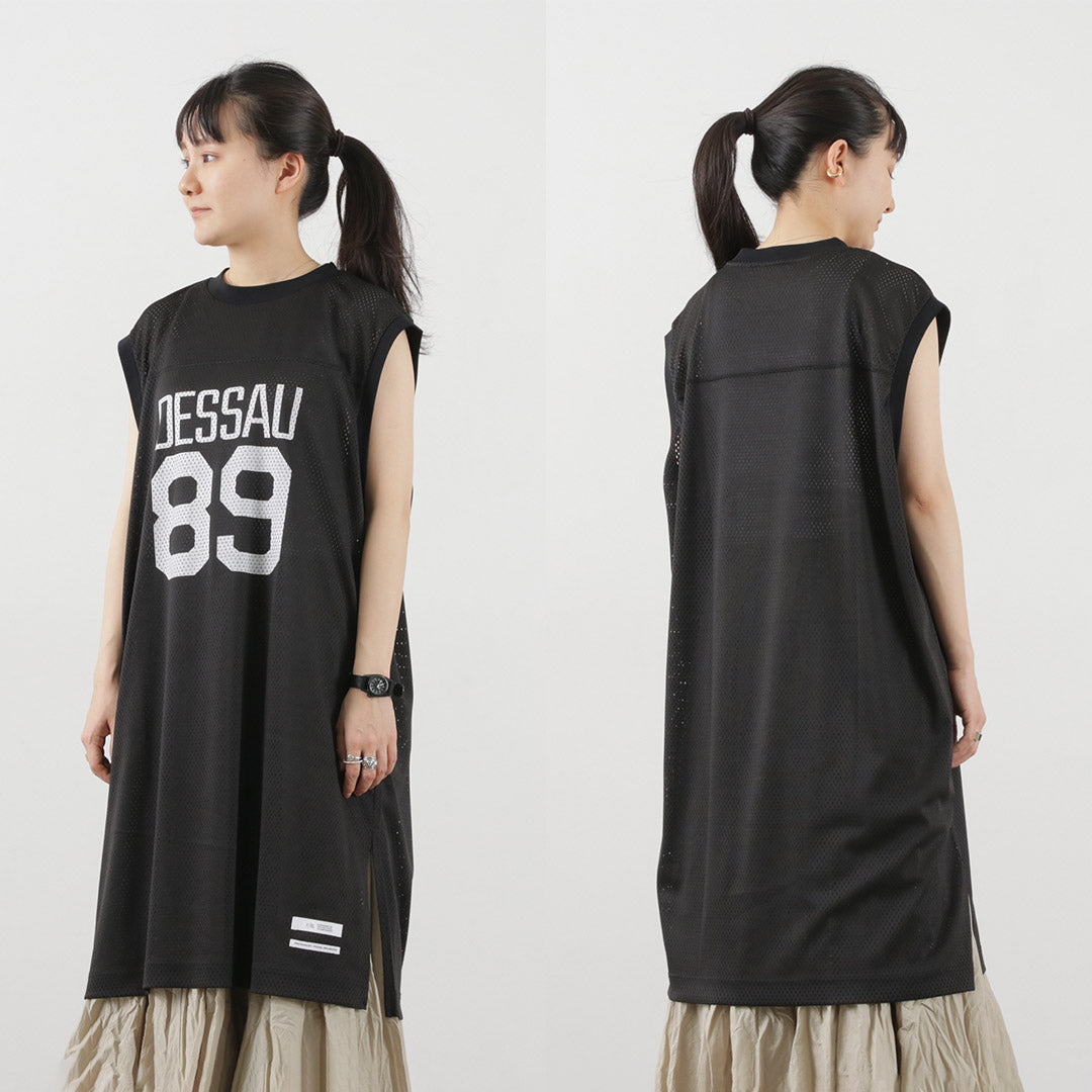 【30%OFF】F/CE(エフシーイー) デッサウ メッシュ ドレス