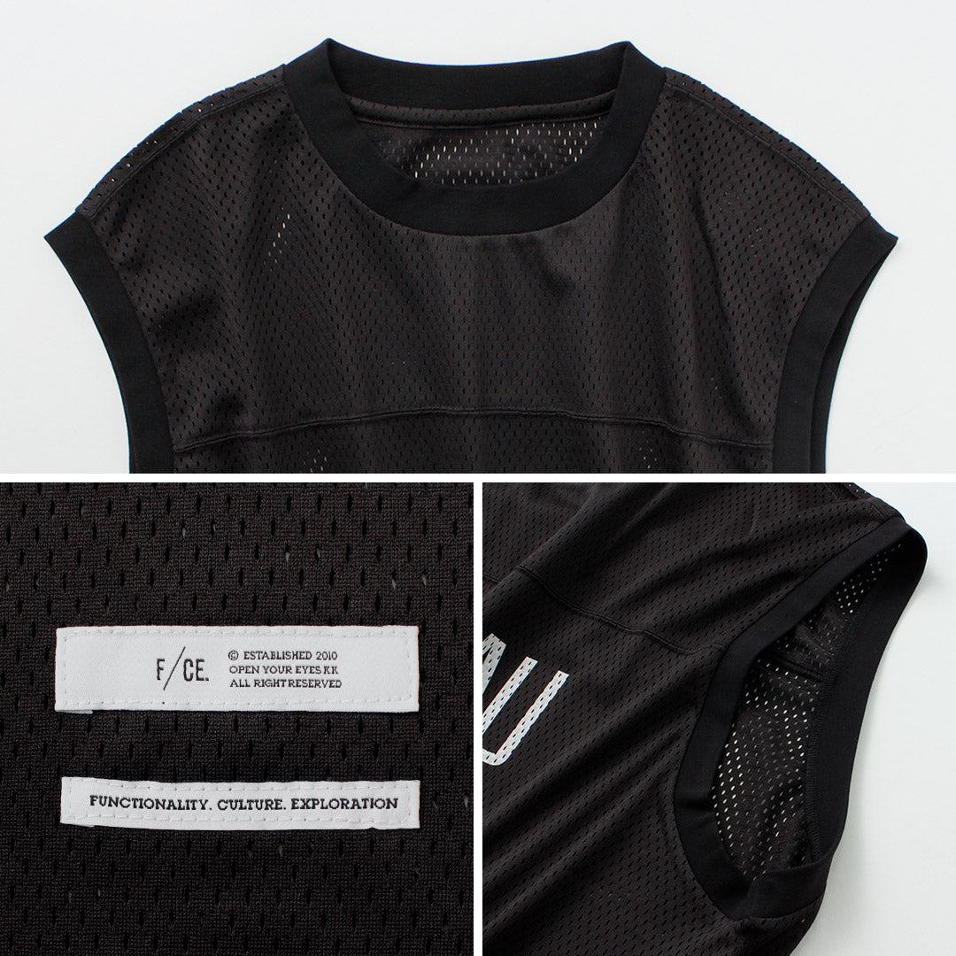 【30%OFF】F/CE(エフシーイー) デッサウ メッシュ ドレス