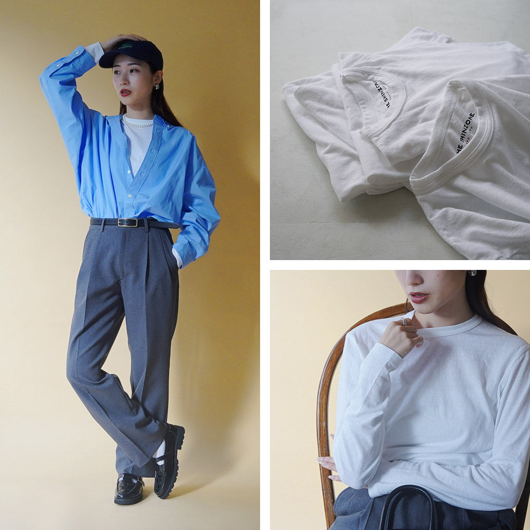 SHINZONE(シンゾーン) ジェネラルロングスリーブTシャツ 19AMSCU03