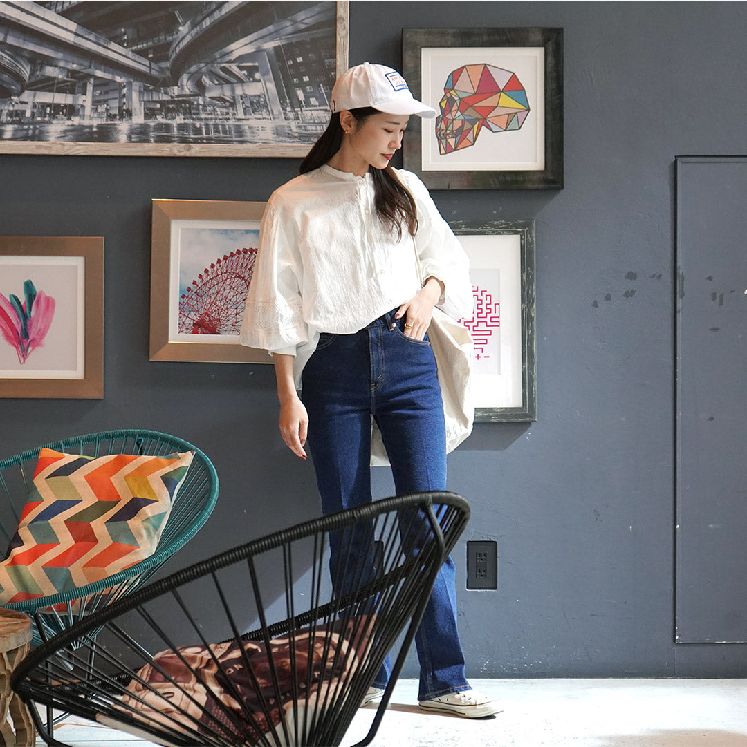 【30%OFF】SHINZONE(シンゾーン) フレアデニム 23SMSPA01