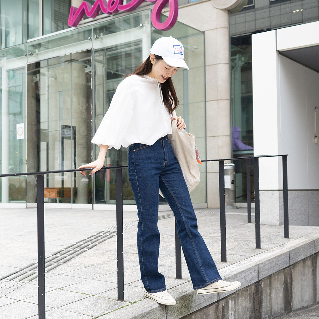 【30%OFF】SHINZONE(シンゾーン) フレアデニム 23SMSPA01