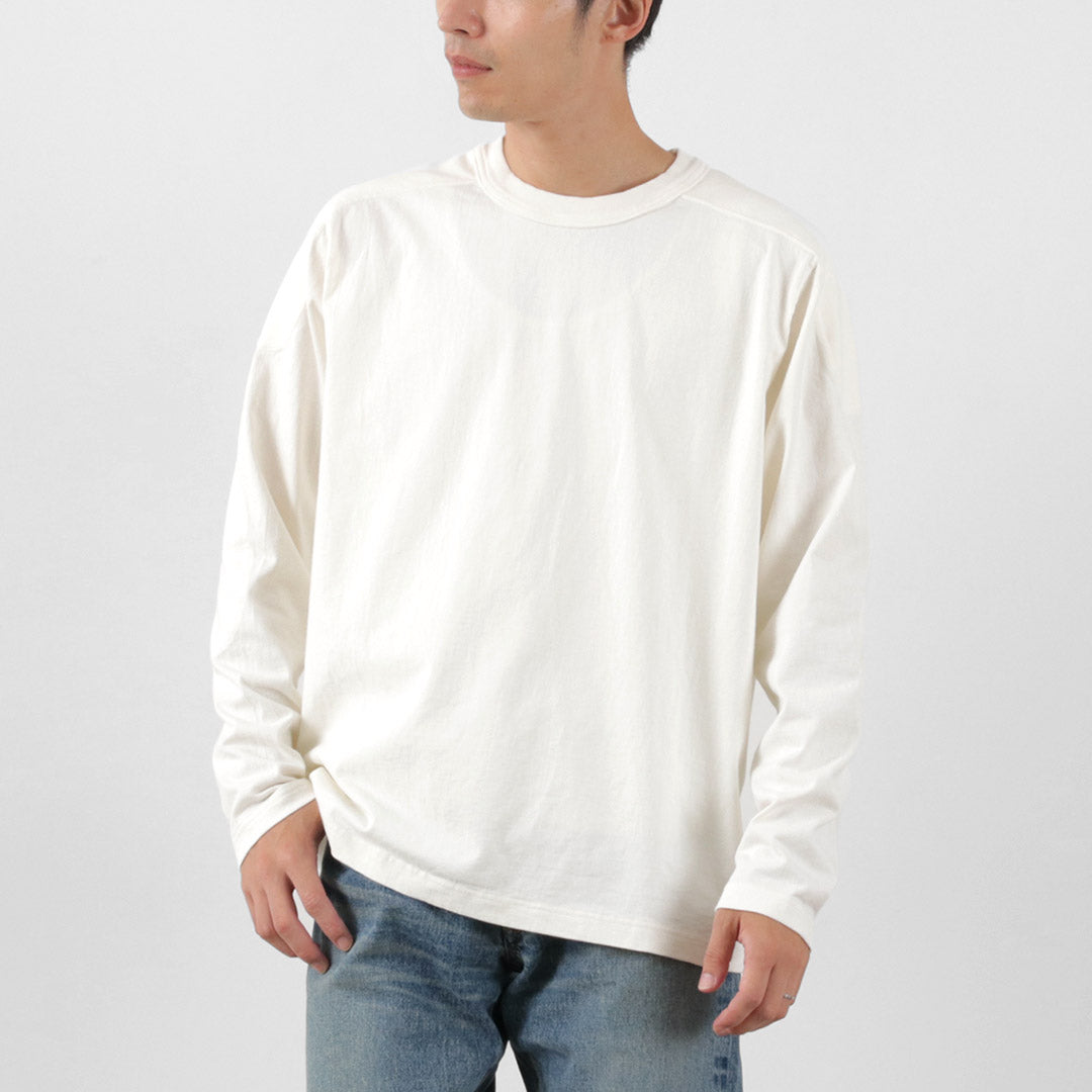 A.G.SPALDING&BROS(A.G.スポルディング&ブロス) 14/天竺 ロングスリーブ フットボールTシャツ