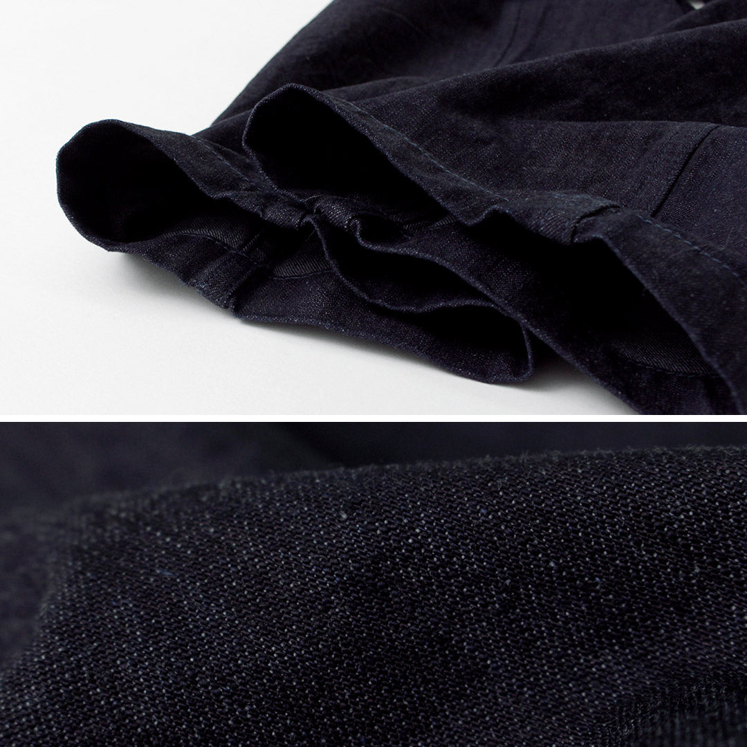 FOB FACTORY(FOBファクトリー) F0517 デニムオーバーオール ワンウォッシュ