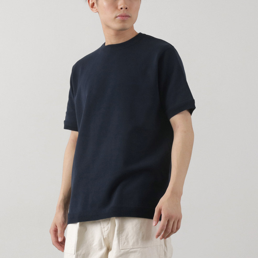FUJITO(フジト) クルーネック ニット Tシャツ