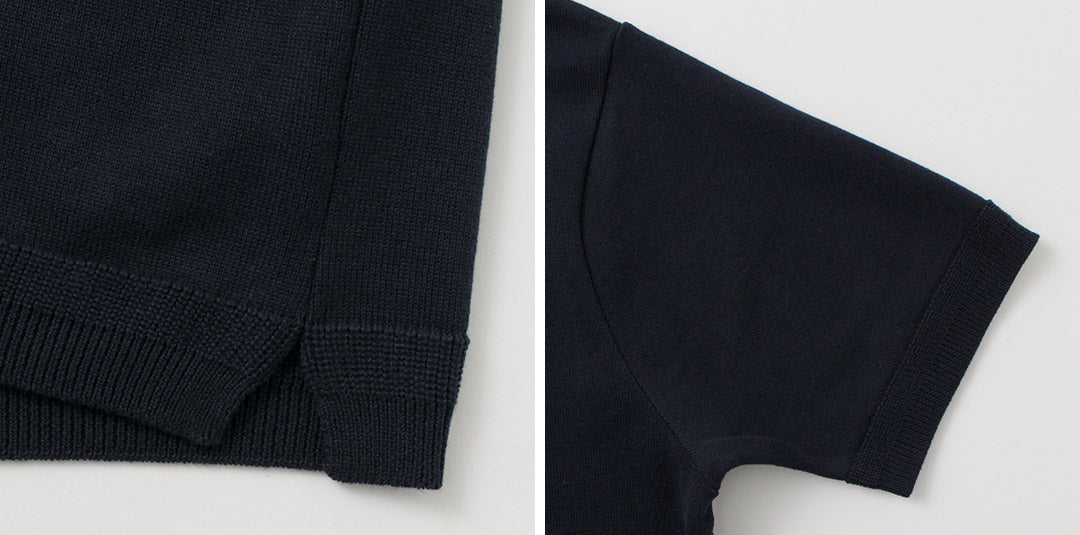 FUJITO(フジト) クルーネック ニット Tシャツ