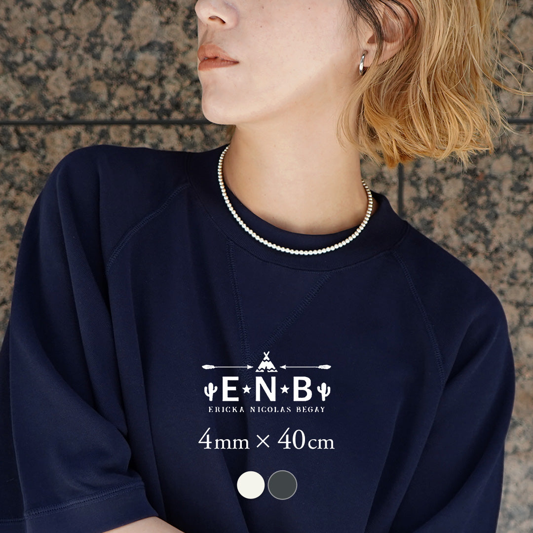 ERICKA NICOLAS BEGAY(エリッカ ニコラス ビゲイ) 4mmボールチェーンネックレス 40cm