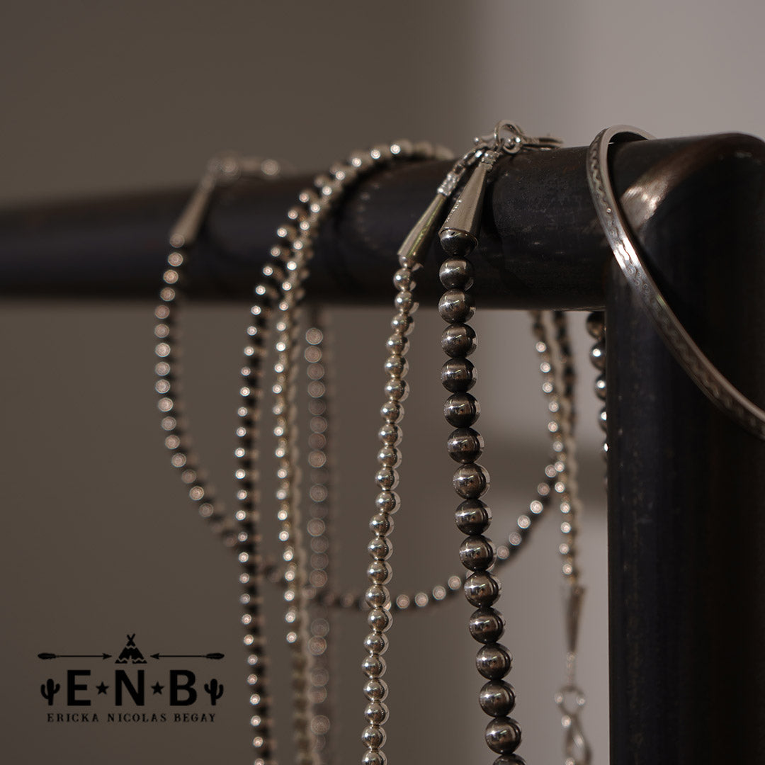 ERICKA NICOLAS BEGAY(エリッカ ニコラス ビゲイ) 4mmボールチェーンネックレス 40cm