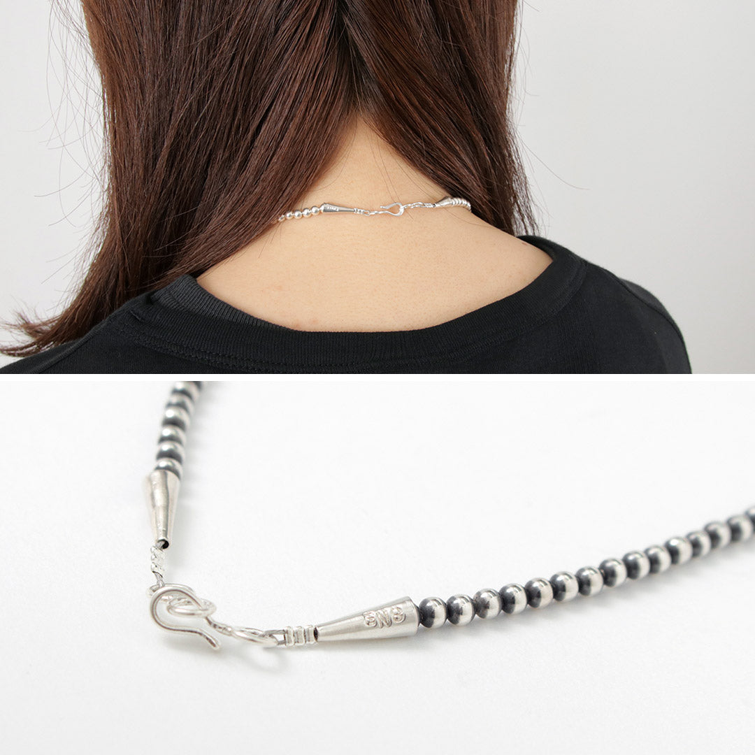 ERICKA NICOLAS BEGAY(エリッカ ニコラス ビゲイ) 4mmボールチェーンネックレス 40cm