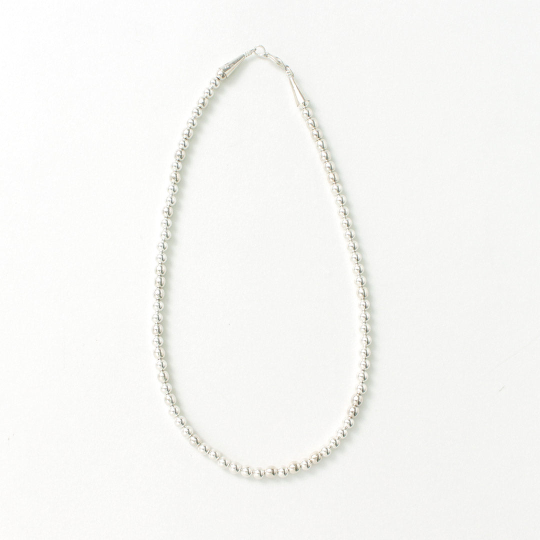 ERICKA NICOLAS BEGAY(エリッカ ニコラス ビゲイ) 6mmボールチェーンネックレス 50cm