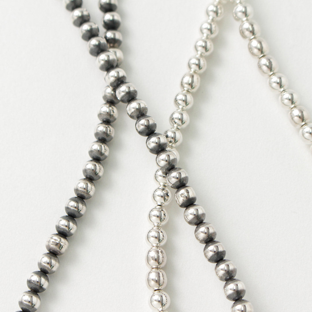 ERICKA NICOLAS BEGAY(エリッカ ニコラス ビゲイ) 6mmボールチェーンネックレス 50cm