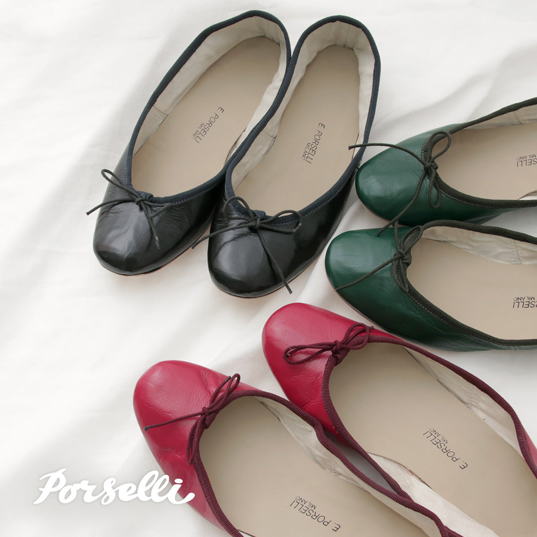 【30%OFF】PORSELLI(ポルセリ) バレエシューズ