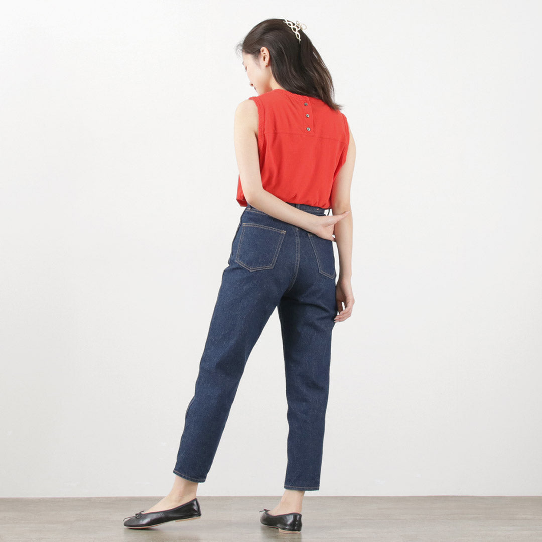 【30%OFF】SHINZONE(シンゾーン) ハイツイストコットン スリーブレスカットソー 2024年モデル 23MMSCU02