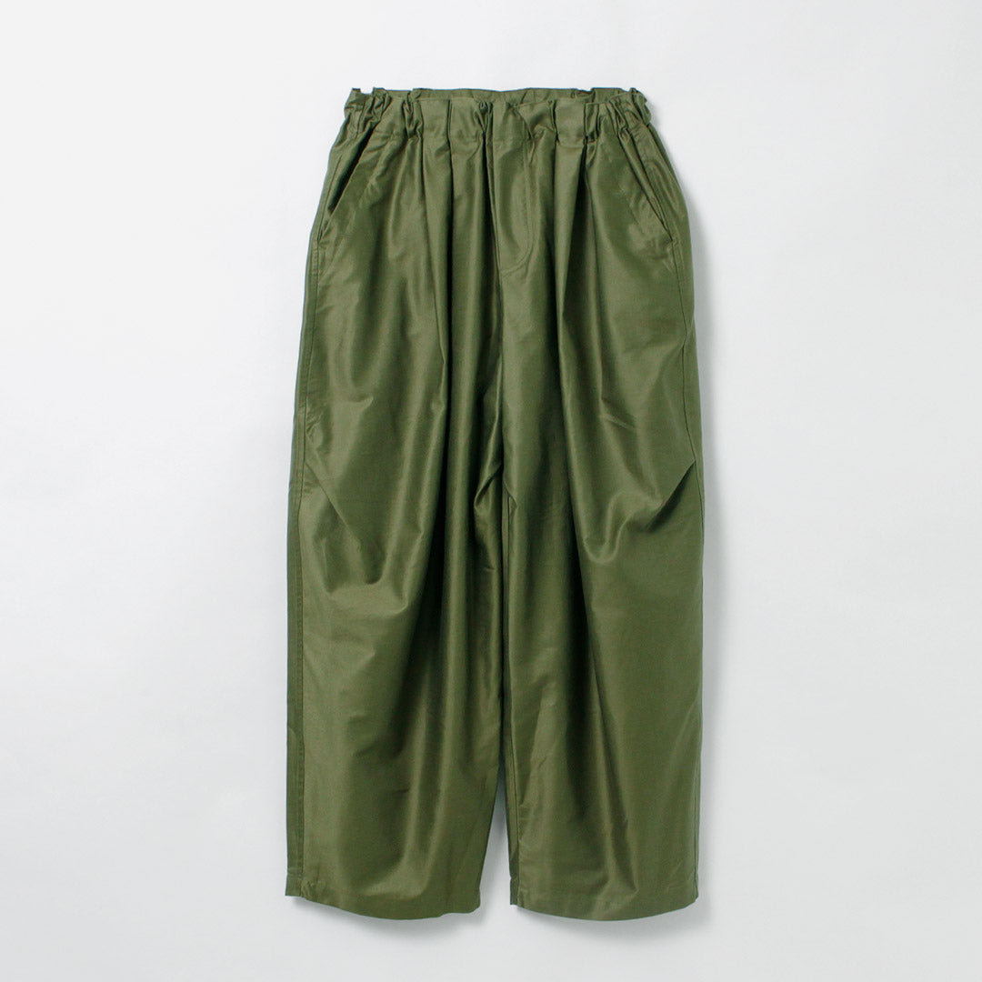 mizuiro ind(ミズイロインド) モールスキン ワイドカーゴパンツ