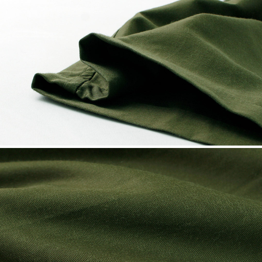 mizuiro ind(ミズイロインド) モールスキン ワイドカーゴパンツ