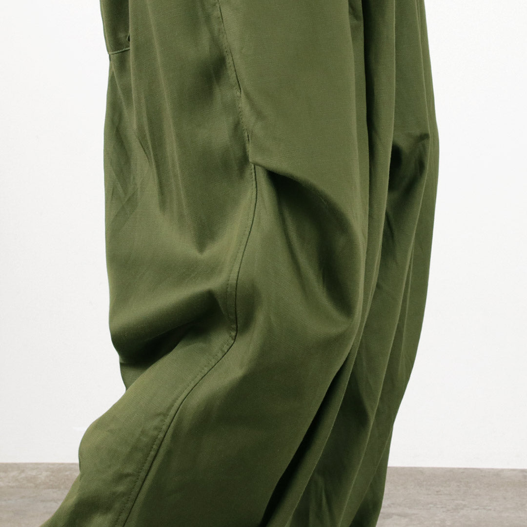 mizuiro ind(ミズイロインド) モールスキン ワイドカーゴパンツ