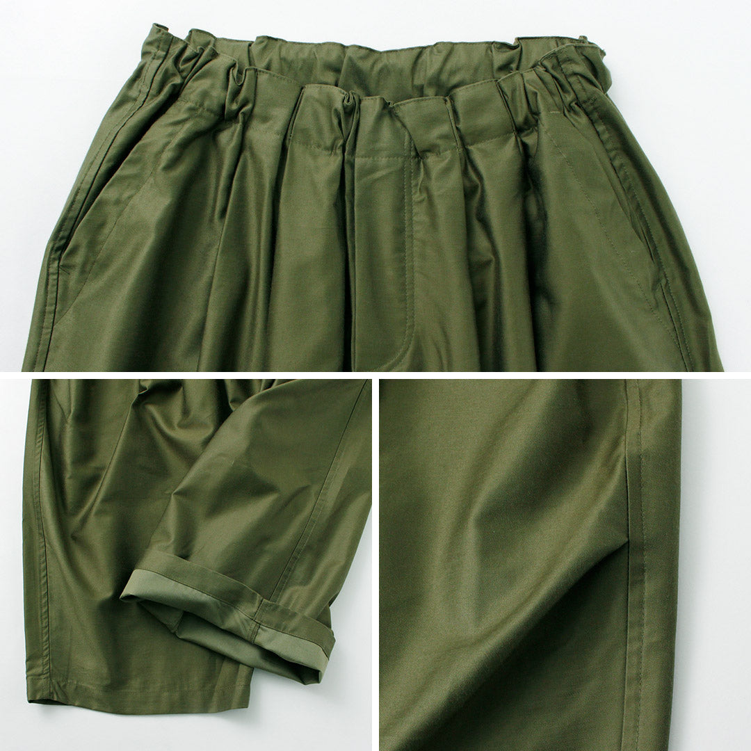 mizuiro ind(ミズイロインド) モールスキン ワイドカーゴパンツ