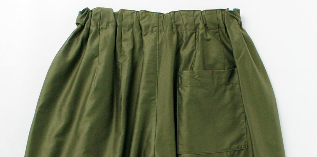 mizuiro ind(ミズイロインド) モールスキン ワイドカーゴパンツ