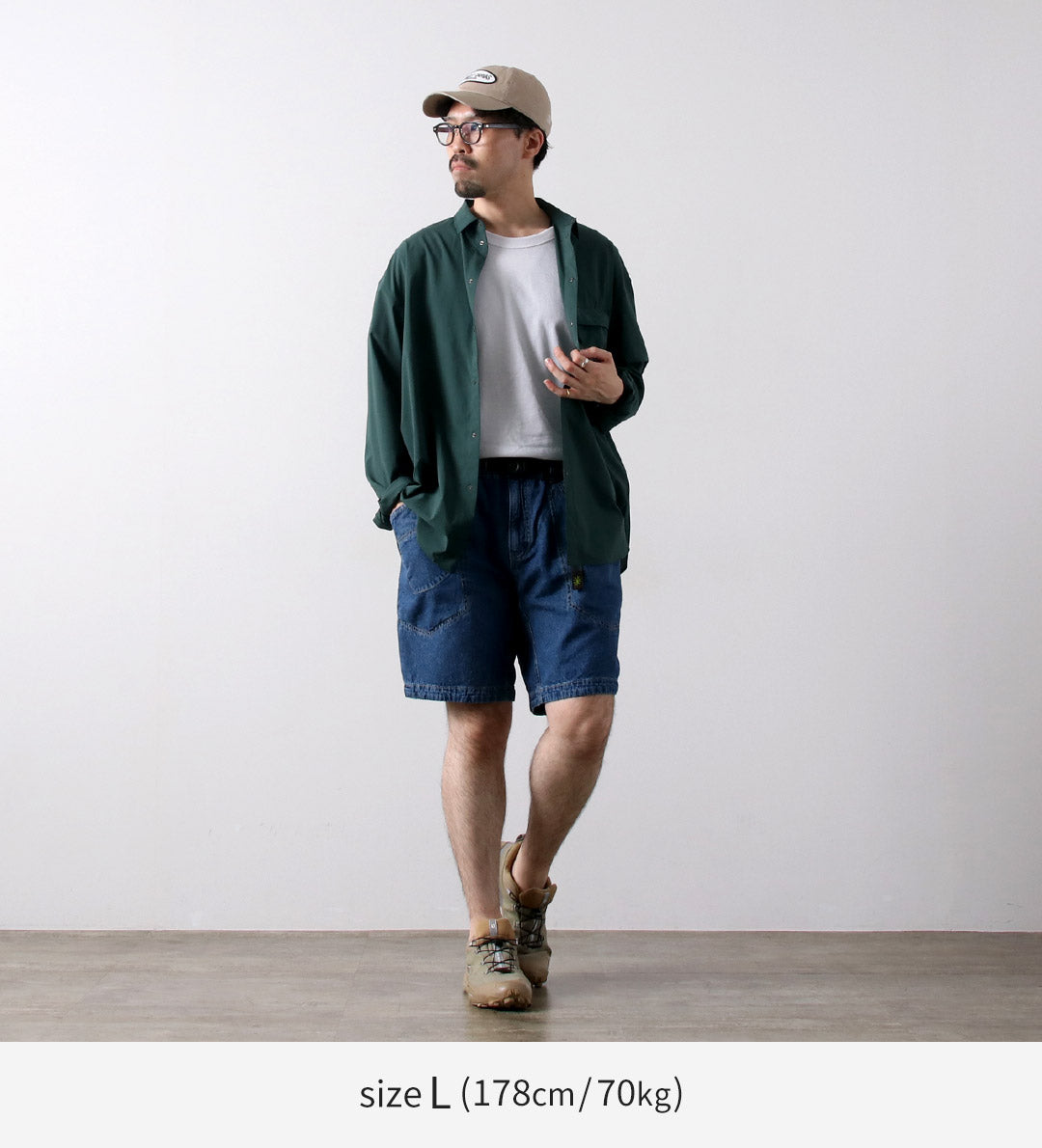 GOHEMP(ゴーヘンプ) トラベラーイージーショーツ ユーズドウォッシュ