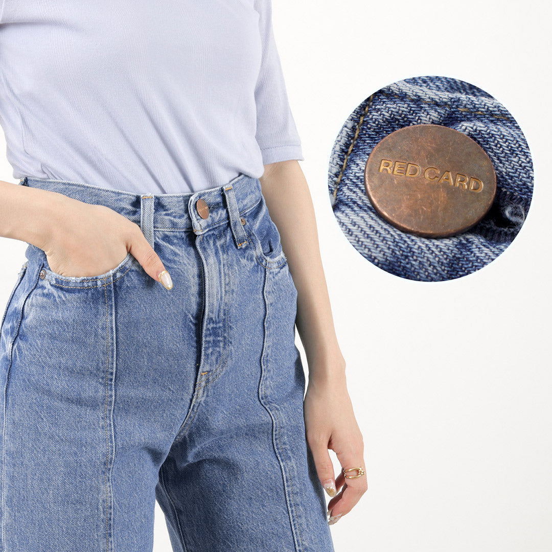 【50%OFF】RED CARD(レッドカード) Fusion ルーズテーパード ジーンズ