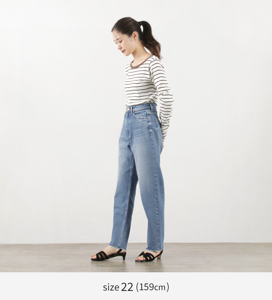 【50%OFF】RED CARD(レッドカード) Blues ルーズテーパード ジーンズ