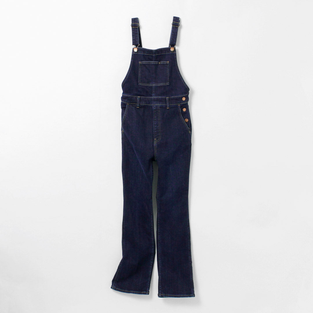 【30%OFF】RED CARD(レッドカード) Lauryn スリム オーバーオール ストレッチ